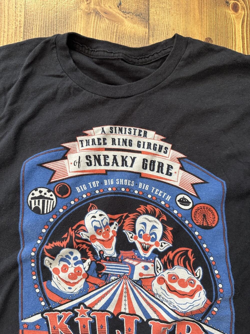 Killer Klowns From Outer Space Horror Movie Film Shirt Circus MGM 1988 2017 Lrge